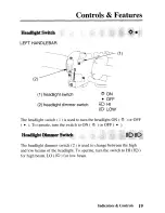 Предварительный просмотр 28 страницы Honda 2004 TRX400EX Sportrax400EX Owner'S Manual