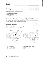 Предварительный просмотр 93 страницы Honda 2004 TRX400EX Sportrax400EX Owner'S Manual