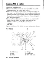 Предварительный просмотр 101 страницы Honda 2004 TRX400EX Sportrax400EX Owner'S Manual