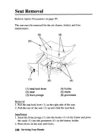 Preview for 109 page of Honda 2004 TRX450FE Fourtrax Foreman FE Owner'S Manual