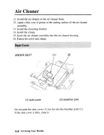 Preview for 127 page of Honda 2004 TRX450FE Fourtrax Foreman FE Owner'S Manual