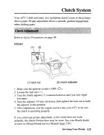 Preview for 132 page of Honda 2004 TRX450FE Fourtrax Foreman FE Owner'S Manual