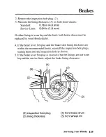 Preview for 144 page of Honda 2004 TRX450FE Fourtrax Foreman FE Owner'S Manual