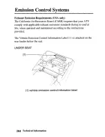 Preview for 212 page of Honda 2004 TRX450FE Fourtrax Foreman FE Owner'S Manual