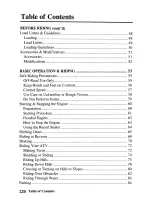 Preview for 228 page of Honda 2004 TRX450FE Fourtrax Foreman FE Owner'S Manual