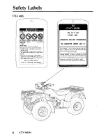 Preview for 15 page of Honda 2004 TRX450FM Fourtrax Foreman Owner'S Manual