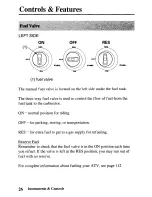 Предварительный просмотр 35 страницы Honda 2004 TRX650FA Fourtrax Rincon Owner'S Manual