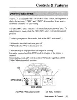 Предварительный просмотр 40 страницы Honda 2004 TRX650FA Fourtrax Rincon Owner'S Manual