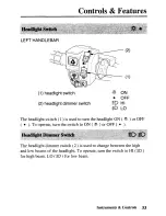 Предварительный просмотр 42 страницы Honda 2004 TRX650FA Fourtrax Rincon Owner'S Manual