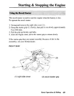 Предварительный просмотр 78 страницы Honda 2004 TRX650FA Fourtrax Rincon Owner'S Manual