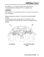 Предварительный просмотр 80 страницы Honda 2004 TRX650FA Fourtrax Rincon Owner'S Manual