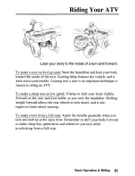 Предварительный просмотр 90 страницы Honda 2004 TRX650FA Fourtrax Rincon Owner'S Manual