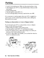 Предварительный просмотр 101 страницы Honda 2004 TRX650FA Fourtrax Rincon Owner'S Manual