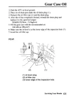 Предварительный просмотр 130 страницы Honda 2004 TRX650FA Fourtrax Rincon Owner'S Manual