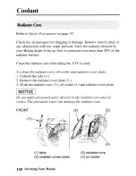 Предварительный просмотр 137 страницы Honda 2004 TRX650FA Fourtrax Rincon Owner'S Manual