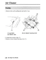 Предварительный просмотр 139 страницы Honda 2004 TRX650FA Fourtrax Rincon Owner'S Manual