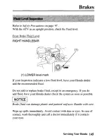 Предварительный просмотр 154 страницы Honda 2004 TRX650FA Fourtrax Rincon Owner'S Manual