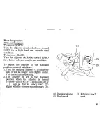 Предварительный просмотр 37 страницы Honda 2004 VTR1000F FireStorm Owner'S Manual