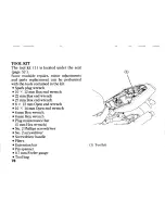 Предварительный просмотр 90 страницы Honda 2004 VTR1000F FireStorm Owner'S Manual