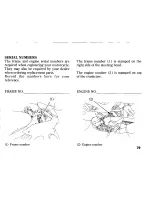 Предварительный просмотр 91 страницы Honda 2004 VTR1000F FireStorm Owner'S Manual