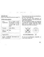 Предварительный просмотр 93 страницы Honda 2004 VTR1000F FireStorm Owner'S Manual