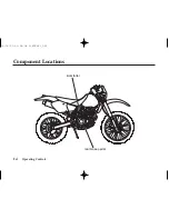 Предварительный просмотр 23 страницы Honda 2004 XR400R Owner'S Manual