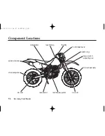 Предварительный просмотр 65 страницы Honda 2004 XR400R Owner'S Manual