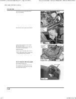 Предварительный просмотр 134 страницы Honda 2005-2008 RX500 FA Service Manual