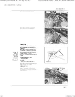 Предварительный просмотр 147 страницы Honda 2005-2008 RX500 FA Service Manual