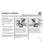 Preview for 26 page of Honda 2005 Accord 4dr Owner'S Manual