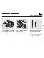 Preview for 163 page of Honda 2005 Accord 4dr Owner'S Manual