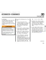 Preview for 169 page of Honda 2005 Accord 4dr Owner'S Manual