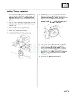 Preview for 65 page of Honda 2005 Accord Hybrid Service Manual