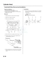 Preview for 116 page of Honda 2005 Accord Hybrid Service Manual