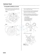 Preview for 122 page of Honda 2005 Accord Hybrid Service Manual