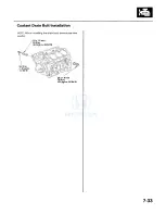 Preview for 199 page of Honda 2005 Accord Hybrid Service Manual