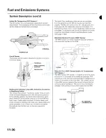 Preview for 276 page of Honda 2005 Accord Hybrid Service Manual