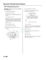 Preview for 496 page of Honda 2005 Accord Hybrid Service Manual