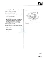 Preview for 551 page of Honda 2005 Accord Hybrid Service Manual