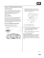 Preview for 683 page of Honda 2005 Accord Hybrid Service Manual