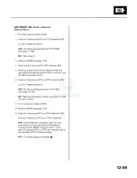 Preview for 737 page of Honda 2005 Accord Hybrid Service Manual