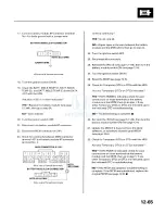 Preview for 743 page of Honda 2005 Accord Hybrid Service Manual