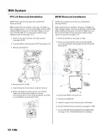 Preview for 818 page of Honda 2005 Accord Hybrid Service Manual