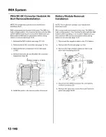 Preview for 824 page of Honda 2005 Accord Hybrid Service Manual