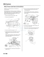 Preview for 826 page of Honda 2005 Accord Hybrid Service Manual