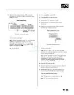 Preview for 921 page of Honda 2005 Accord Hybrid Service Manual