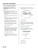 Preview for 946 page of Honda 2005 Accord Hybrid Service Manual