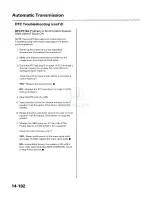 Preview for 1018 page of Honda 2005 Accord Hybrid Service Manual