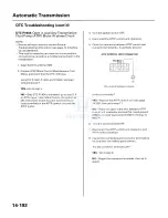 Preview for 1028 page of Honda 2005 Accord Hybrid Service Manual