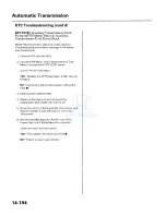 Preview for 1030 page of Honda 2005 Accord Hybrid Service Manual